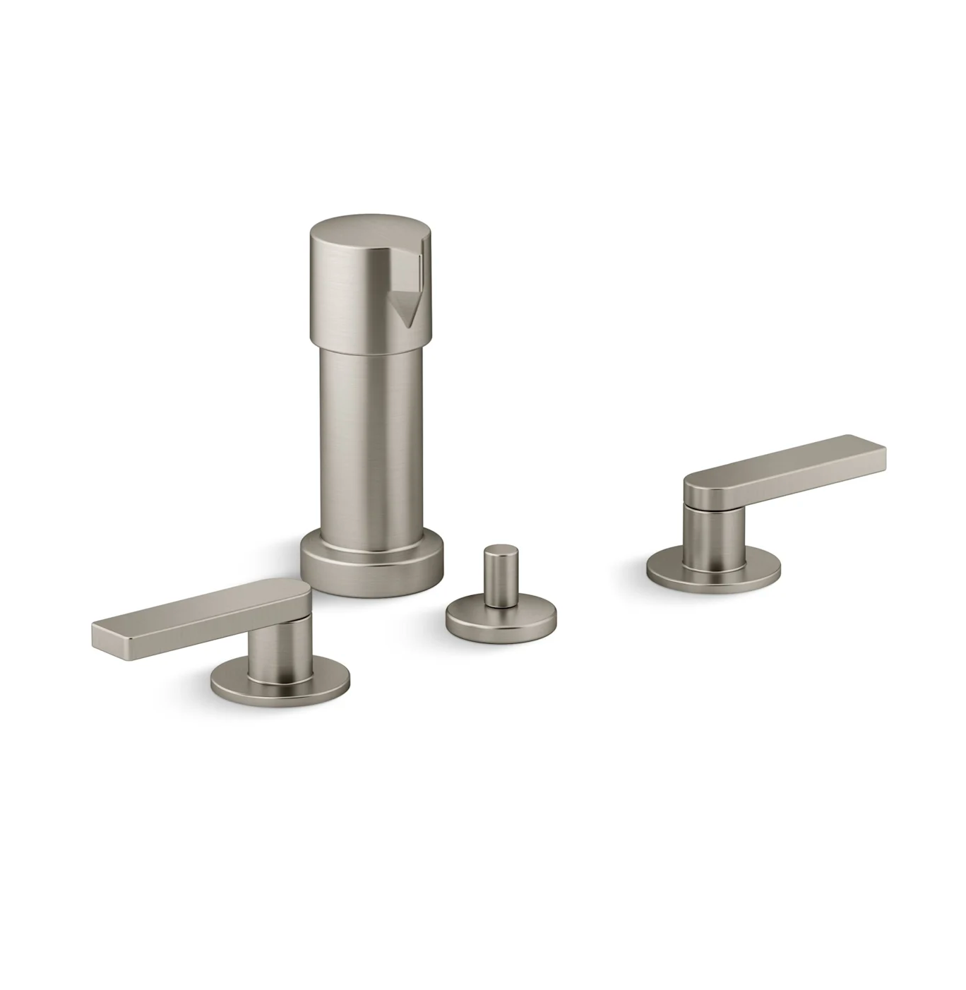 Composed Bidet Faucet with Lever Handles