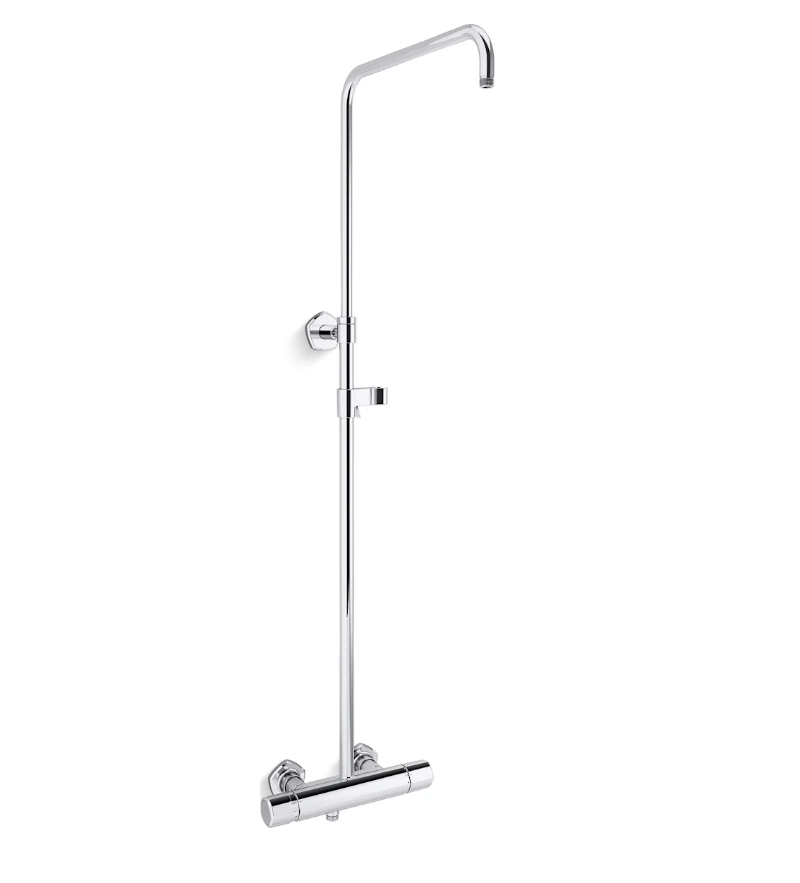 Occasion Two-Way Exposed Thermostatic Valve and Shower Column Kit