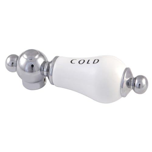 Kingston Brass CCPL1C Porcelain Lever Handle With Cold Index